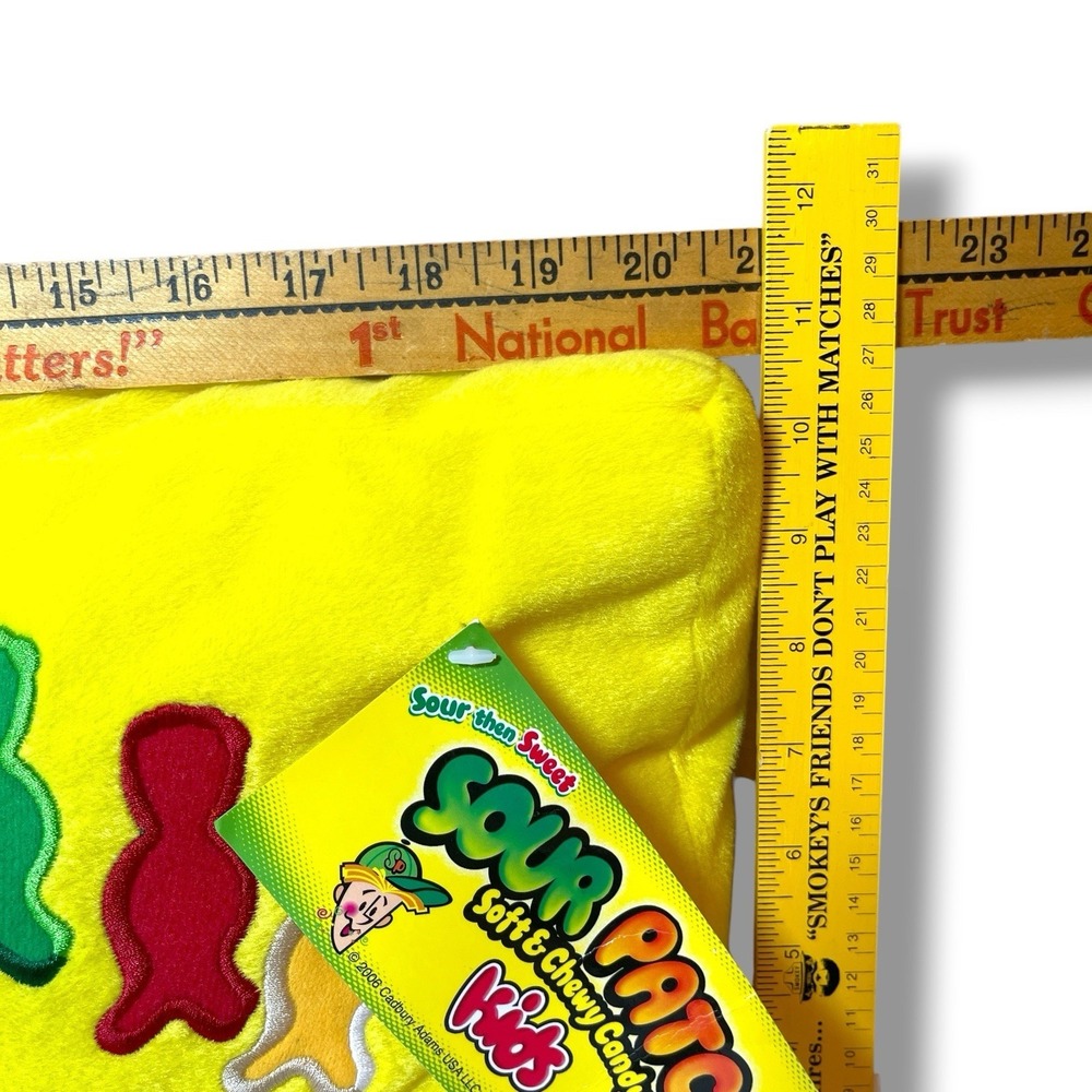 Sour Patch Kids Pillow Sweet Thang Senario Plush VTG Y2K New Old Stock 21" w Tag - Picture 10 of 11